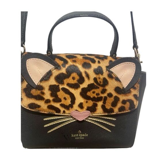 Kate Spade Run Wild Leopard Crossbody - Picture 5 of 14